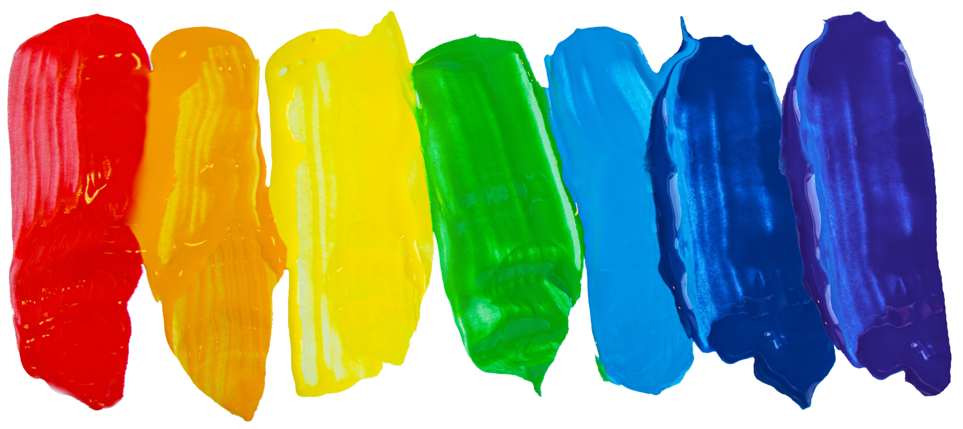 LGBTQAIS+ Regenbogenfarben als Symbol für Inklusivität