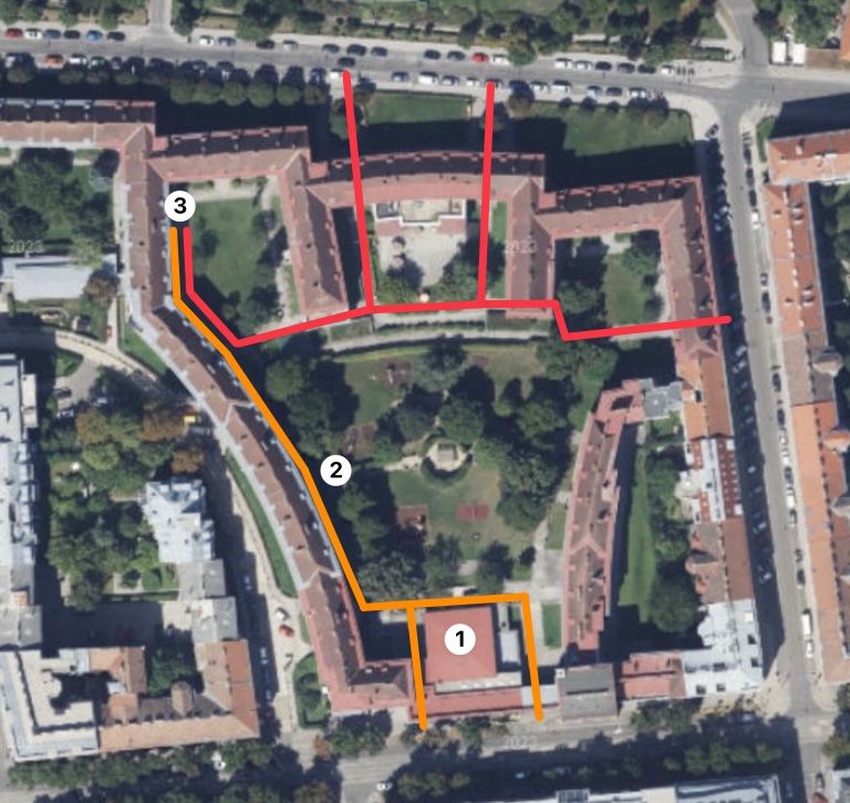Wegbeschreibung zur Praxis Sandra Lehner - Mobile Kartenansicht